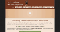 Desktop Screenshot of lundborg-land.com