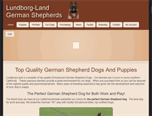 Tablet Screenshot of lundborg-land.com